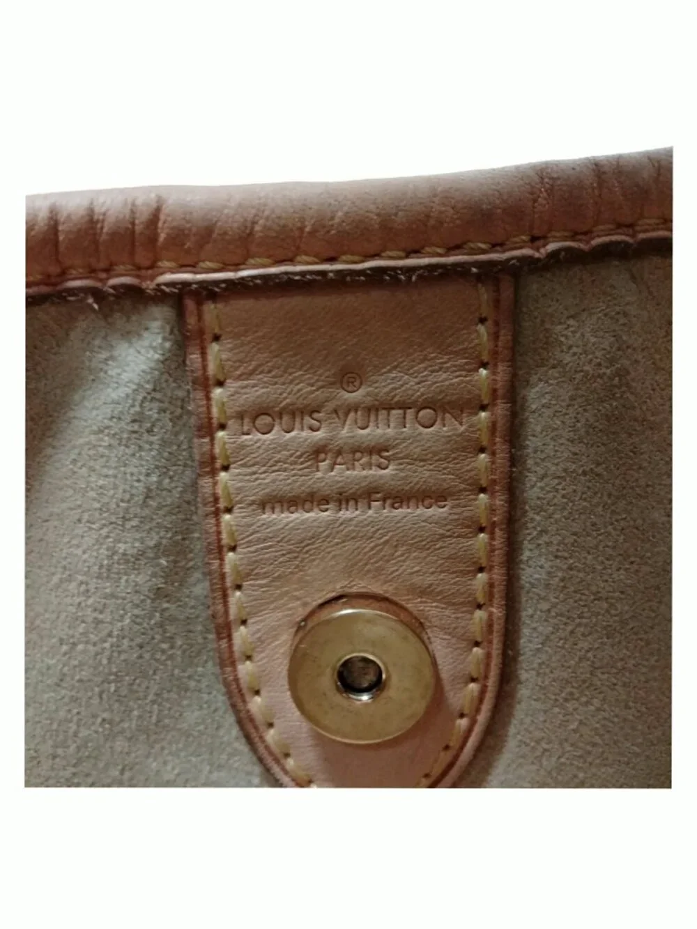 Authentic Louis Vuitton Galliera GM Damier Azur Hobo Shoulder Bag Large LV Tote - Picture 16 of 16